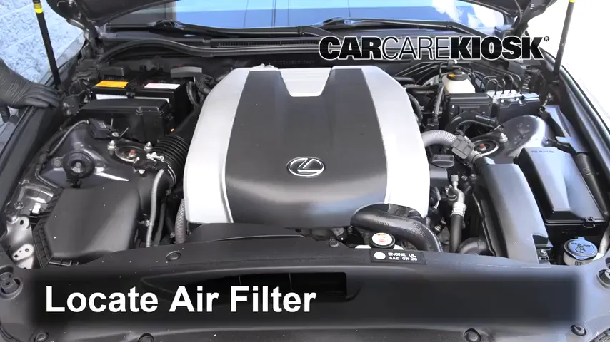 2018 Lexus IS300 3.5L V6 Filtro de aire (motor) Cambio